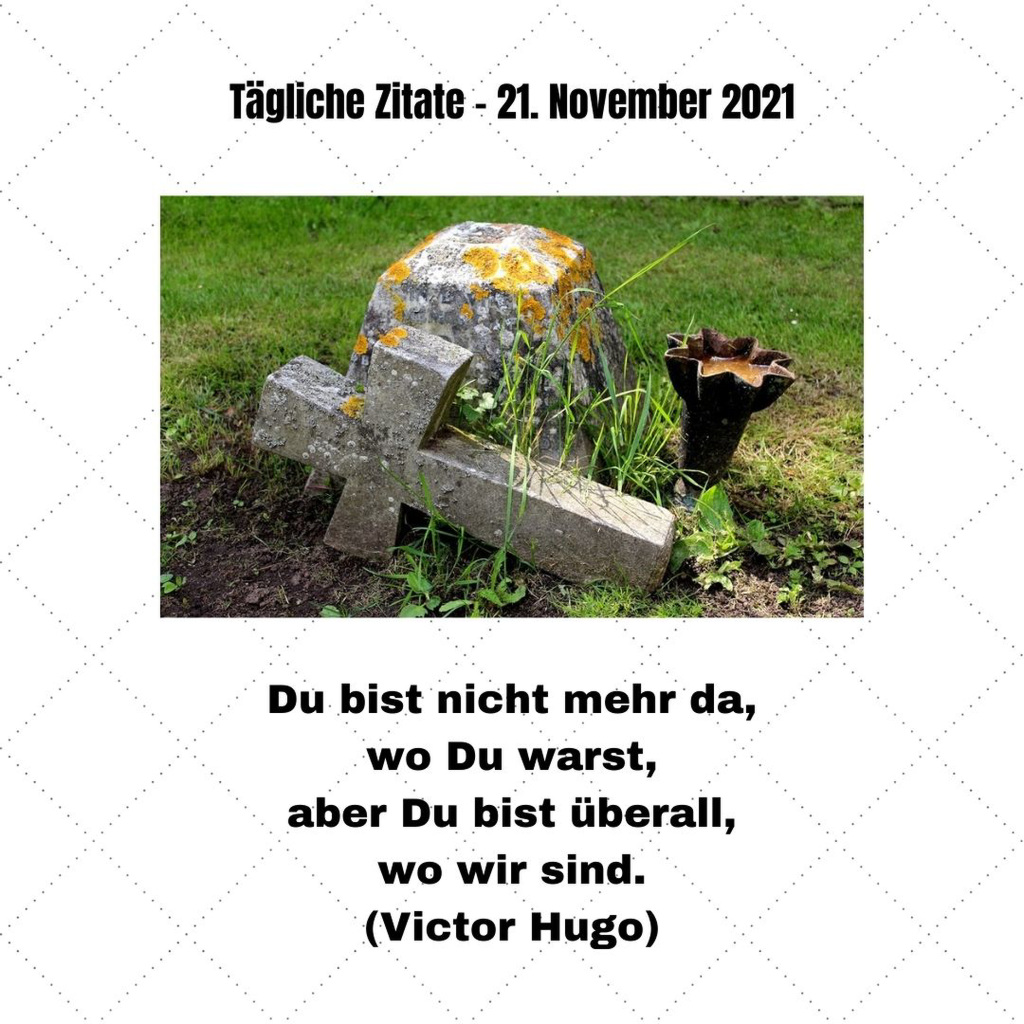 Tägliche Zitate - 21. November 2021