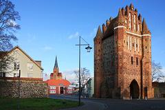 Friedland, Neubrandenburger Tor und Kirche