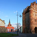 Friedland, Neubrandenburger Tor und Kirche