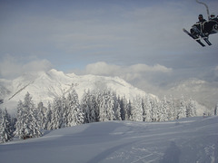 Blick von der Bernkogelabfahrt