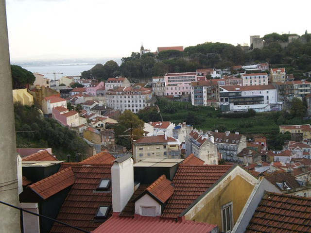 Lisbon roofs, from Graça belvedere.