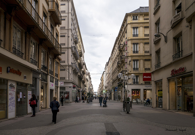 Flanierstrasse in Lyon