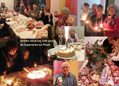 Antaŭkristnaska Renkontiĝo kaj 100 jaroj de la klubo "La Ponto" en Písek (1.12.2018)