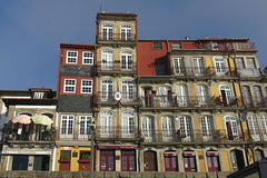 Façades le long du Douro, Porto (Portugal)