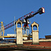 chimneys and cranes