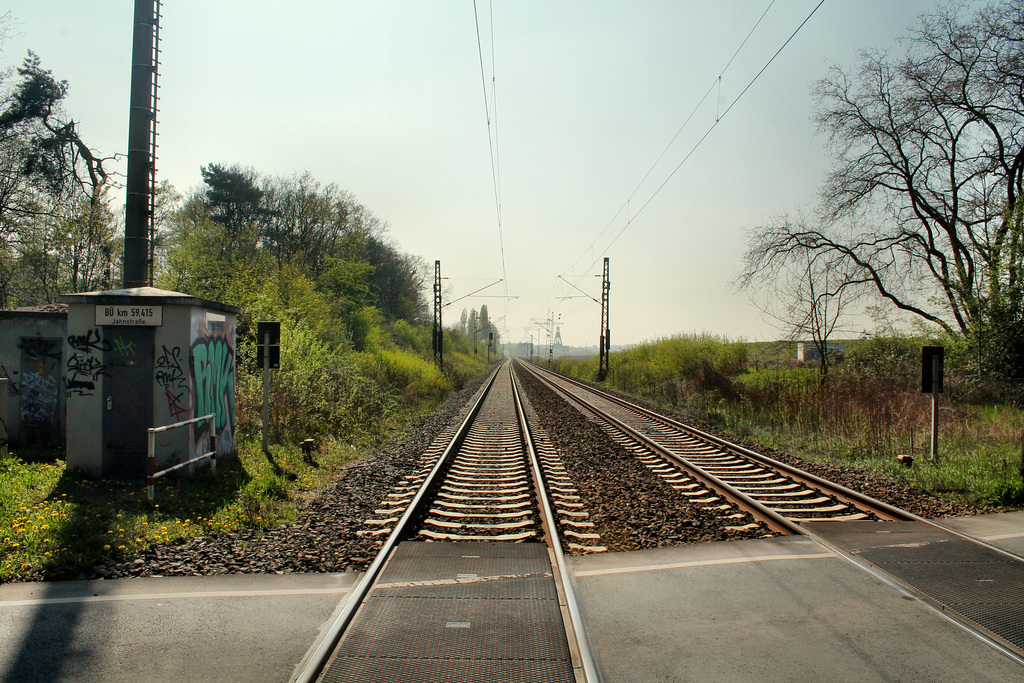 Bahnstrecke Oberhausen-Osterfeld–Hamm (Bergkamen-Oberaden) / 9.04.2017