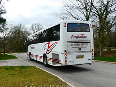 Finglands (Bullock’s Coaches) YN55 WTP at Quarry Bank Mill - 27 Mar 2019 (P1000750)