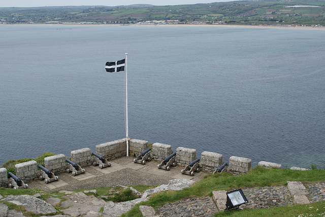 St. Piran's Flag On The Mount