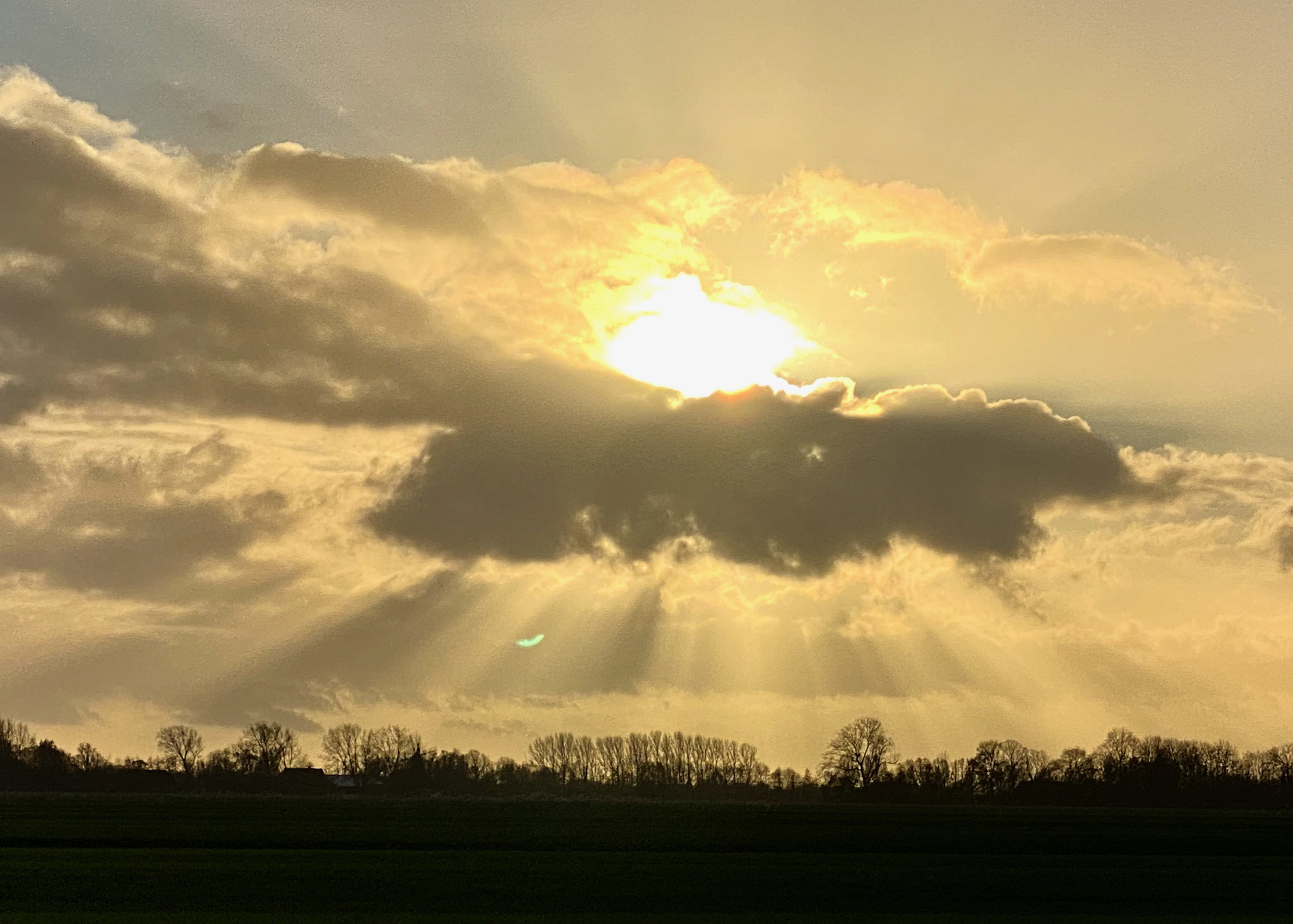 Die letzten Sonnenstrahlen