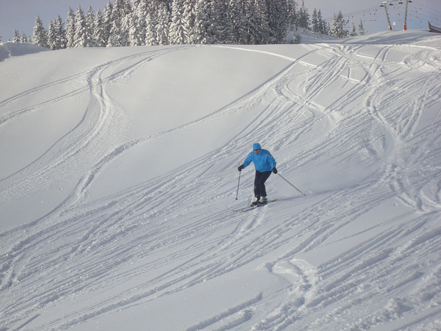 Ich auf der Piste