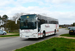 Finglands (Bullock’s Coaches) YN55 WTP at Quarry Bank Mill - 27 Mar 2019 (P1000749)