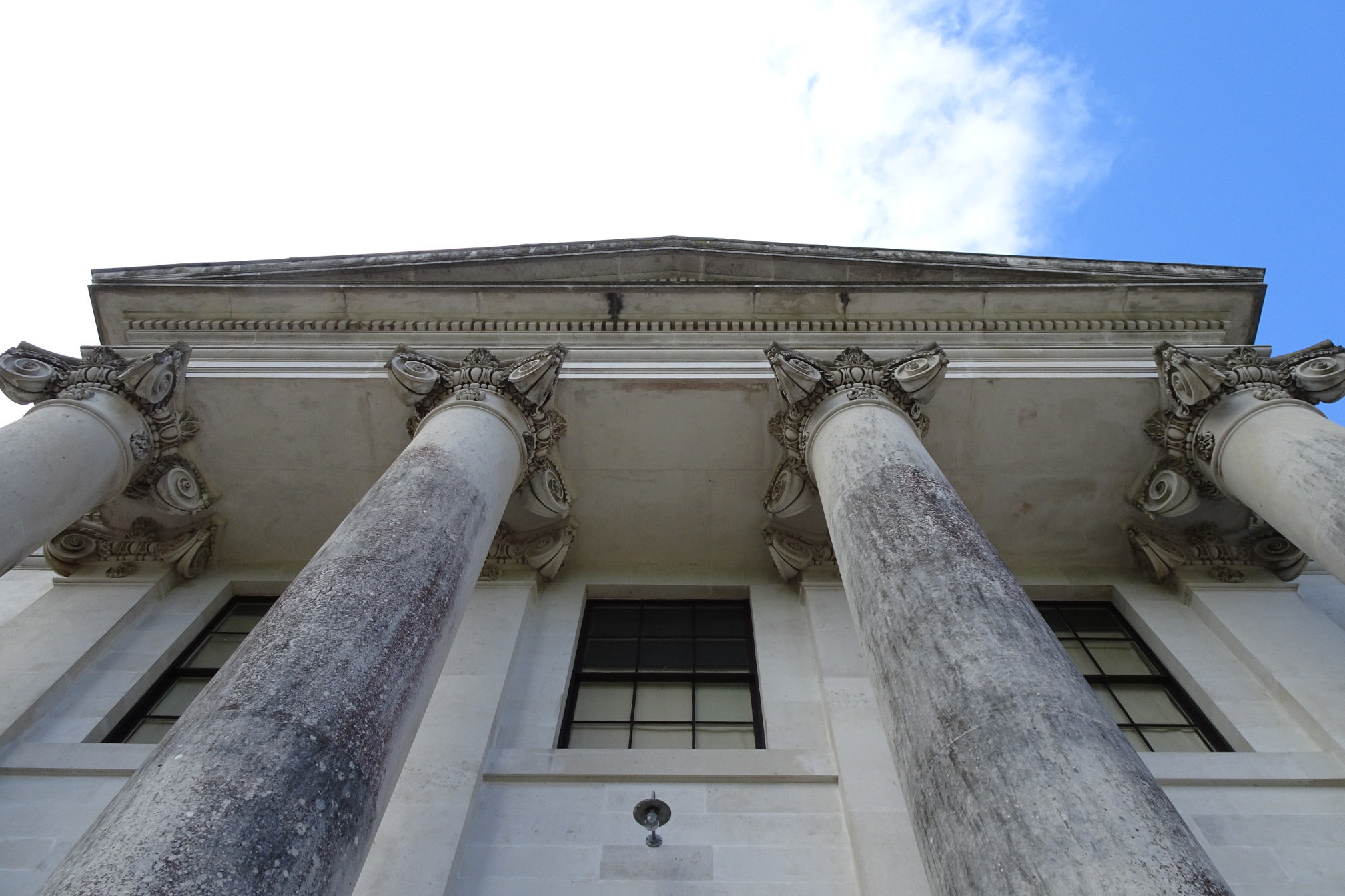 Ionic Columns At Castle Coole
