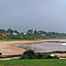 Rainy day at the beach