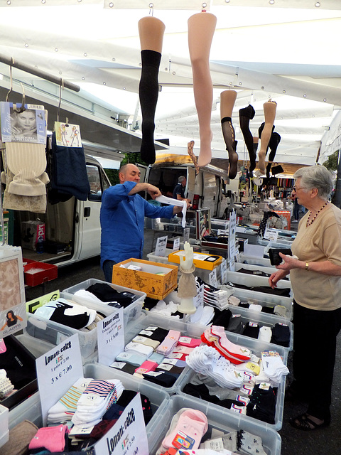 Toscolano-Maderno. Wochenmarkt. ©UdoSm