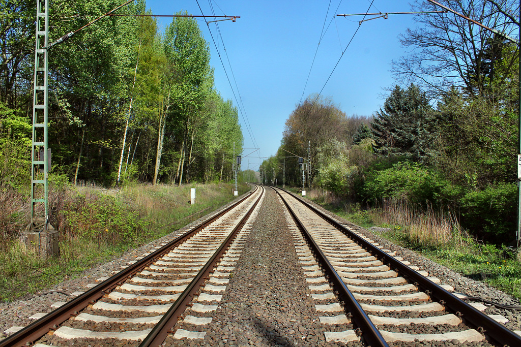 Hamm-Osterfelder Bahn (Bergkamen-Oberaden) / 9.04.2017