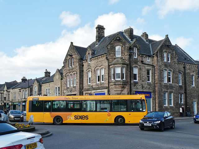 Trent Barton (trentbarton) 689 (FJ55 BZR) in Matlock - 26 Mar 2019 (P1000680)