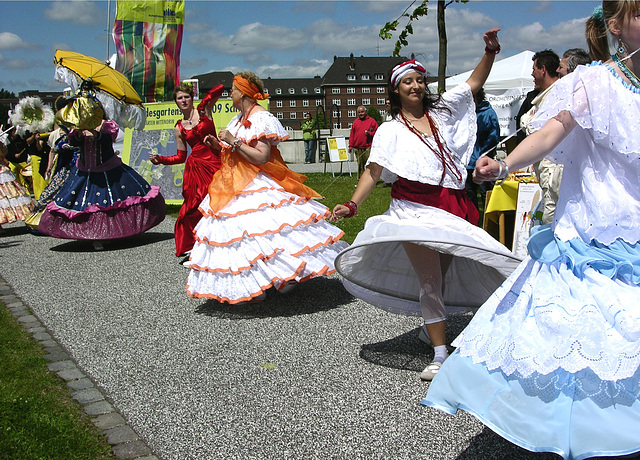 Brasilianische  Folklore-Truppe