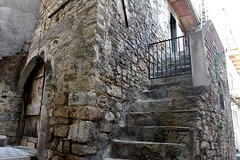 Flight of Steps to Our Rear Entrance