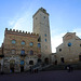 Italy, San Gimignano, Piazza Duomo with Palazzo Comunale, Torre Grossa and Collegiata di Santa Maria Assunta