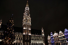 Un p'tit séjour à Bruxelles et en famille . Bâtiments architecturaux , dans le centre historique .