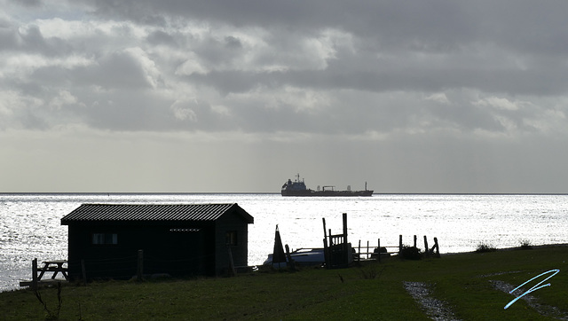 gegenlicht ueber dem kattegat