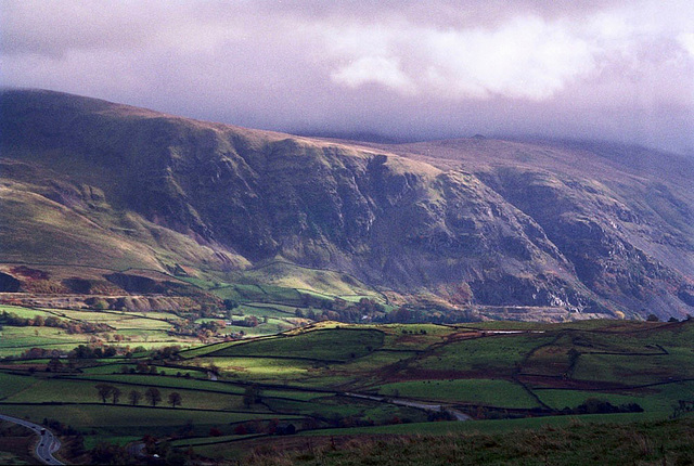 St John’s in the Vale from near Brundholme Wood (Scan from Oct 1994)