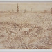 Wheat Field Drawing by Van Gogh in the Metropolitan Museum of Art, July 2023
