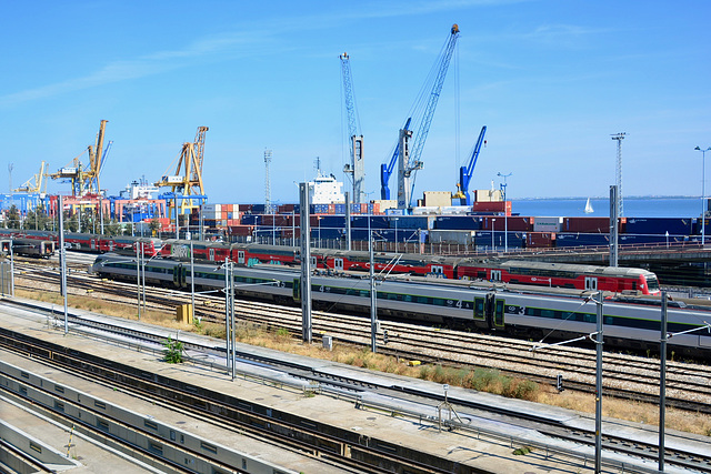 Lisbon 2018 – Harbour and railway yard