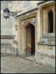 doorway at Magdalen