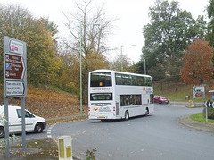 Coach Services Limited of Thetford CS63 BUS in Bury St. Edmunds - 7 Nov 2017 (DSCF0264)