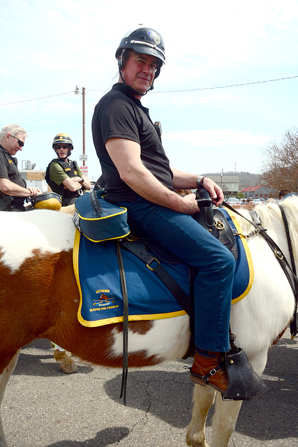 The mounted mayor