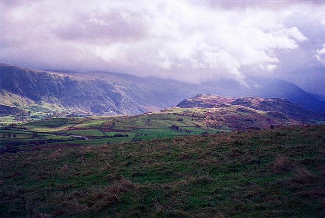 St John’s in the Vale and High Rigg From Latrigg (Scan from Oct 1994)