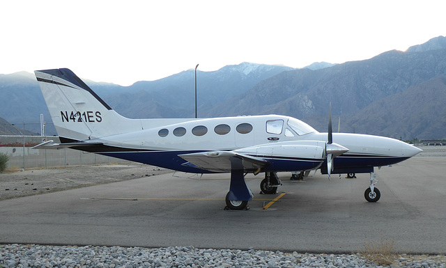 N421ES at Palm Springs - 22 November 2019