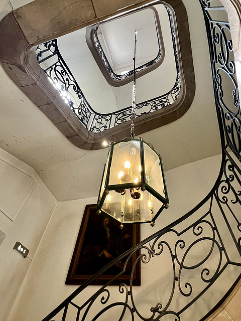Strasbourg 2025 – Le Palais Rohan – Staircase