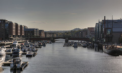 Nidelva river in Trondheim.