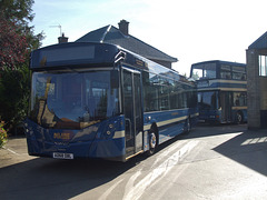 DSCF4979 Delaine Buses 164 (AD68 DBL) at Bourne - 29 Sep 2018