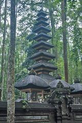 Temple inside the Sangeh Park