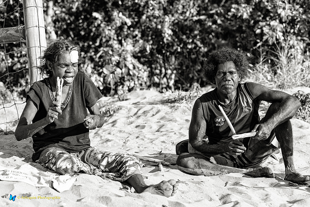 Indigenous music at Mindil Beach