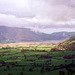 Looking towards Bassenthwaite Lake from Latrigg (Scan from Oct 1994)