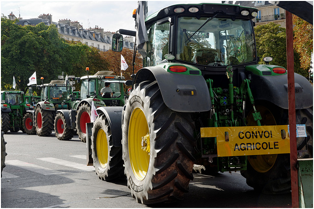 Convoi agricole