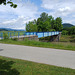 Blaue Brücke an der Frutz