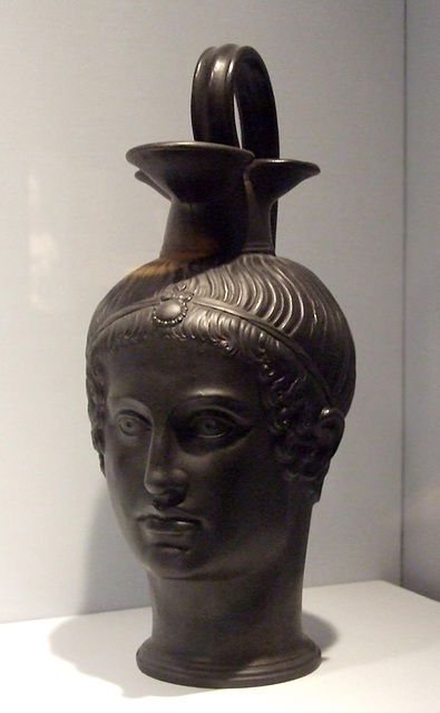 Wedgwood Jug in the Form of a Man's Head in the Metropolitan Museum of Art, Februay 2012
