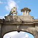 Detail of Outer Gateway, Harlaxton Manor, Grantham, Lincolnshire