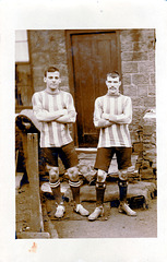 Unidentified footballers c1920