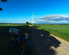 Windkraftanlage bei Eckenweiler