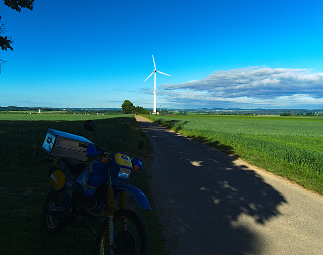 Windkraftanlage bei Eckenweiler