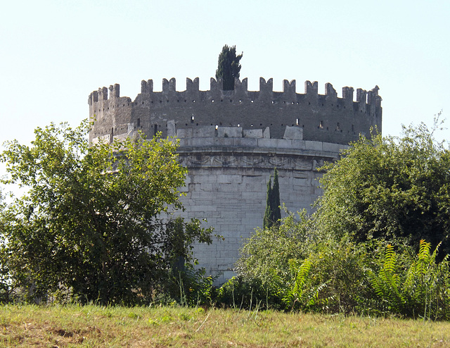 The Tomb of Caecilia Metella in Rome, July 2012