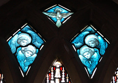 Detail of Stained Glass, Tealby Church, Lincolnshire