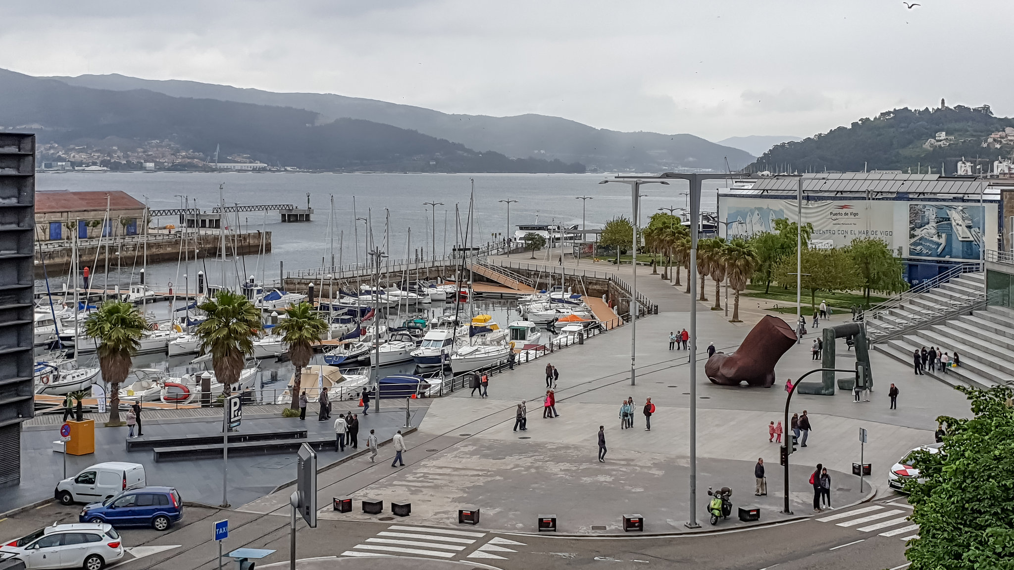 Vigo - Segelboot-Hafen