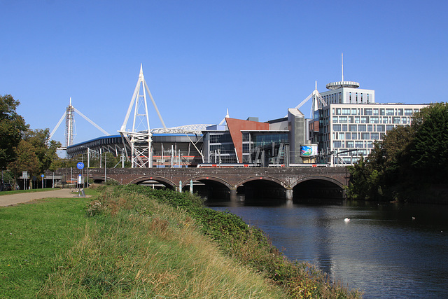 The river Taff